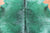 Green Dyed Cowhide Natural Cowhide Rug - XX-Large 7' 10"H x 7' 3"W