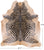 Zebra Animal Print Natural Cowhide Rug - X-Large 7' 3"H x 6' 1"W