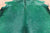 Green Dyed Cowhide Natural Cowhide Rug - Large 6' 7"H x 6' 3"W