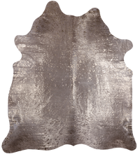 Thumbnail for Gold Metallic Natural Cowhide Rug - XX-Large 7' 6