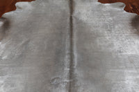 Thumbnail for Silver Dyed Cowhide Natural Cowhide Rug - X-Large 7' 1