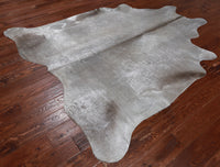 Thumbnail for Silver Dyed Cowhide Natural Cowhide Rug - X-Large 7' 1