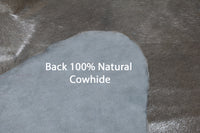 Thumbnail for Silver Dyed Cowhide Natural Cowhide Rug - X-Large 7' 1