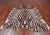 Brown Zebra Animal Print Natural Cowhide Rug - XX-Large 7' 6"H x 6' 5"W