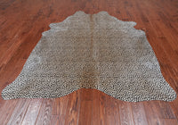 Thumbnail for Cheetah Animal Print Natural Cowhide Rug - X-Large 7' 0
