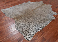 Thumbnail for Cheetah Animal Print Natural Cowhide Rug - X-Large 7' 0