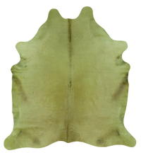 Thumbnail for Green Dyed Cowhide Natural Cowhide Rug - XX-Large 7' 7