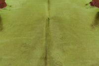 Thumbnail for Green Dyed Cowhide Natural Cowhide Rug - XX-Large 7' 7