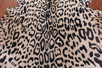 Thumbnail for Leopard Animal Print Natural Cowhide Rug - XX-Large 7' 7