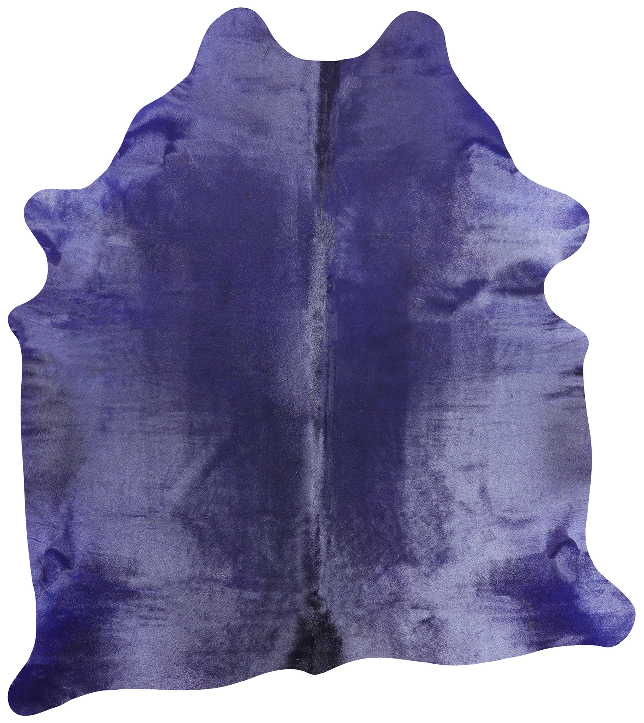 Dyed Cowhide Natural Cowhide Rug - X-Large 7' 0"H x 6' 2"W