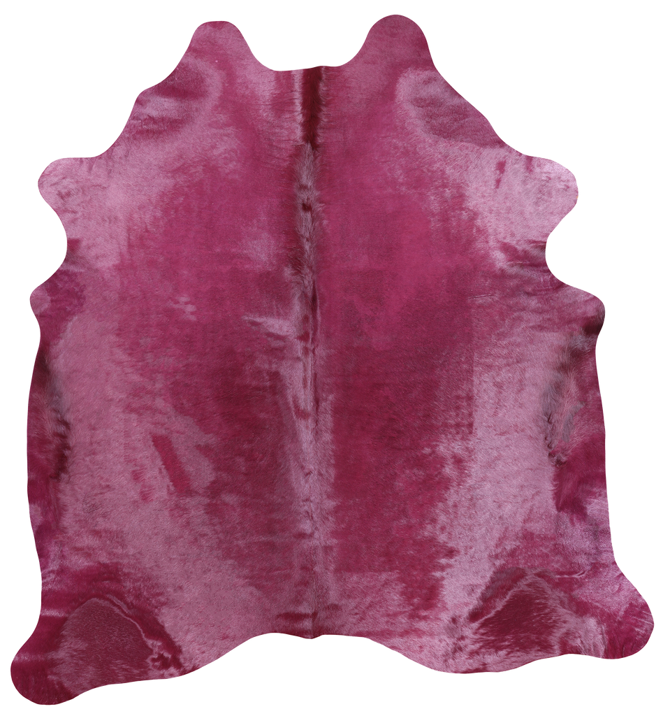 Dyed Cowhide Natural Cowhide Rug - Large 6' 6"H x 6' 2"W