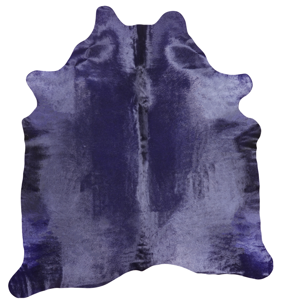 Dyed Cowhide Natural Cowhide Rug - XX-Large 7' 7"H x 6' 10"W