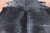 Black Dyed Cowhide Natural Cowhide Rug - Large 6' 4"H x 6' 3"W