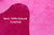Pink Dyed Cowhide Natural Cowhide Rug - XX-Large 7' 7"H x 6' 9"W