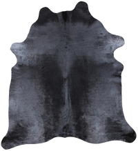 Thumbnail for Black Dyed Cowhide Natural Cowhide Rug - XX-Large 7' 7