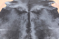 Thumbnail for Black Dyed Cowhide Natural Cowhide Rug - XX-Large 7' 7