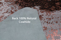 Thumbnail for Pink Metallic Natural Cowhide Rug - XX-Large 7' 6