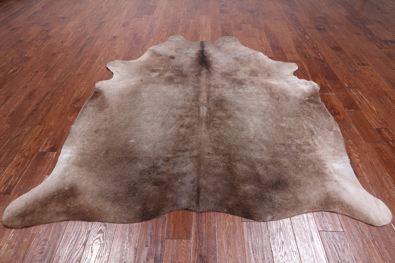 Champagne Natural Cowhide Rug - XX-Large 7' 4"H x 6' 9"W