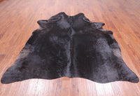 Thumbnail for Dark Brown Natural Cowhide Rug - XX-Large 8' 1