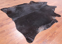 Thumbnail for Dark Brown Natural Cowhide Rug - XX-Large 8' 1