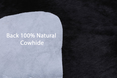 Dark Brown Natural Cowhide Rug - XX-Large 8' 1