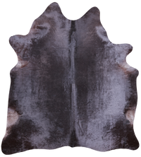 Thumbnail for Dark Brown Natural Cowhide Rug - XX-Large 8' 1