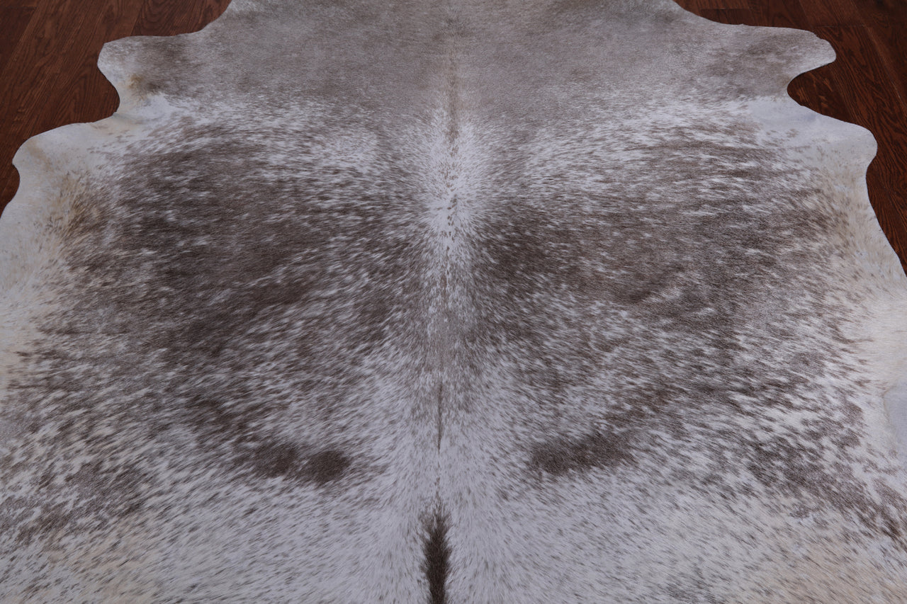 Light Brindle Natural Cowhide Rug - X-Large 7' 3"H x 6' 4"W