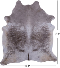 Thumbnail for Light Brindle Natural Cowhide Rug - X-Large 7' 3