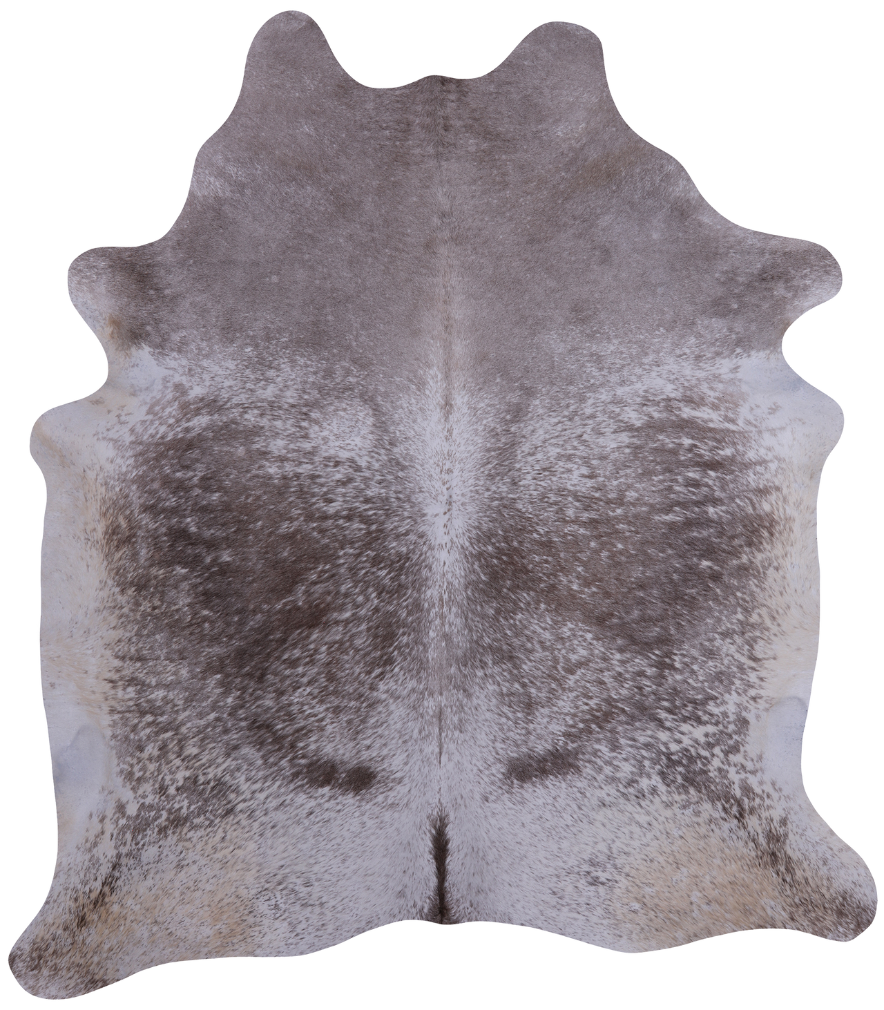 Light Brindle Natural Cowhide Rug - X-Large 7' 3"H x 6' 4"W