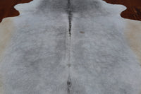 Thumbnail for Grey Natural Cowhide Rug - X-Large 7' 0