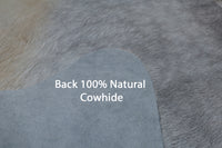 Thumbnail for Grey Natural Cowhide Rug - X-Large 7' 0