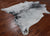 Black Salt & Pepper Natural Cowhide Rug - XX-Large 8' 0"H x 6' 5"W