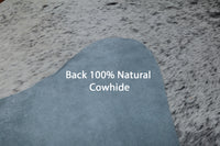 Thumbnail for Black Salt & Pepper Natural Cowhide Rug - XX-Large 8' 0