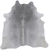 Grey Natural Cowhide Rug - X-Large 6' 10"H x 6' 6"W