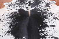 Thumbnail for Salt & Pepper Natural Cowhide Rug - XX-Large 8' 0
