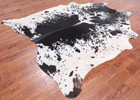 Thumbnail for Salt & Pepper Natural Cowhide Rug - XX-Large 8' 0