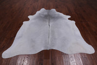 Thumbnail for Grey Natural Cowhide Rug - X-Large 7' 1