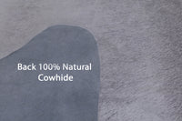 Thumbnail for Grey Natural Cowhide Rug - X-Large 7' 1