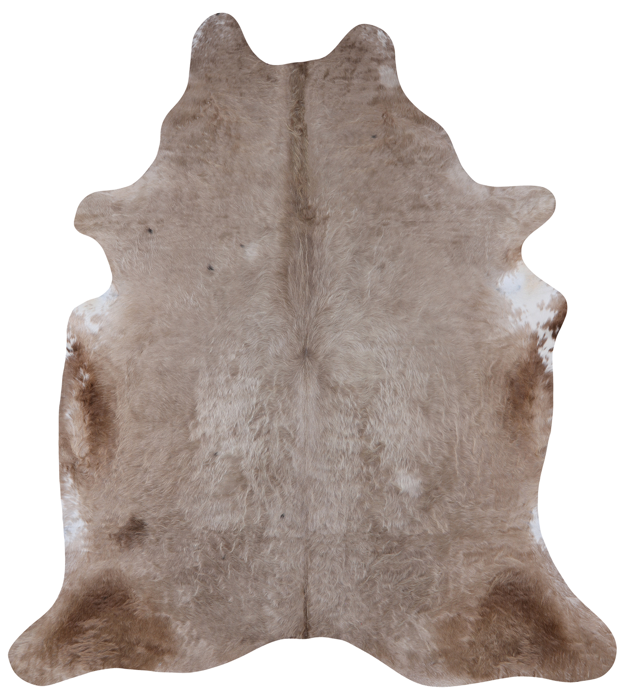 Champagne Natural Cowhide Rug - XX-Large 7' 4"H x 6' 5"W