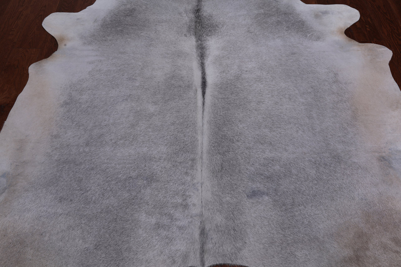 Grey Natural Cowhide Rug - X-Large 7' 3"H x 6' 1"W