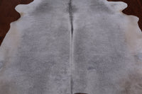 Thumbnail for Grey Natural Cowhide Rug - X-Large 7' 3