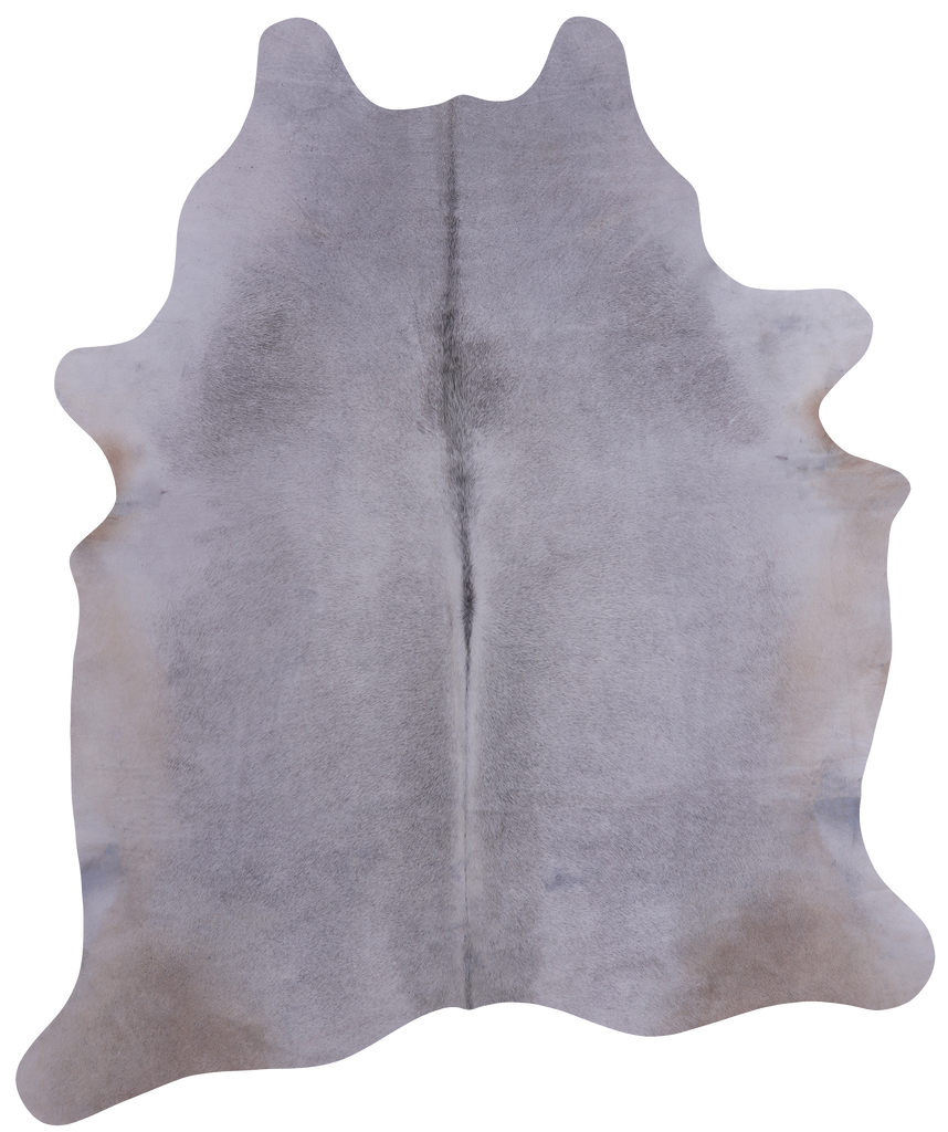 Grey Natural Cowhide Rug - X-Large 7' 3"H x 6' 1"W