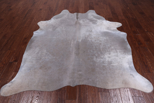 Beige Natural Cowhide Rug - X-Large 7' 1