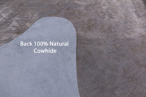 Beige Natural Cowhide Rug - X-Large 7' 1