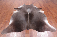 Thumbnail for Dark Brown Natural Cowhide Rug - XX-Large 7' 5
