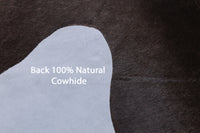Thumbnail for Dark Brown Natural Cowhide Rug - XX-Large 7' 5