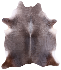 Thumbnail for Dark Brown Natural Cowhide Rug - XX-Large 7' 5