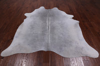 Thumbnail for Grey Natural Cowhide Rug - X-Large 7' 3