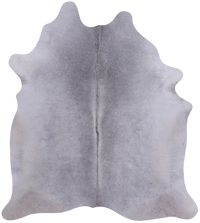 Thumbnail for Grey Natural Cowhide Rug - X-Large 7' 3