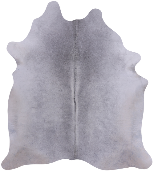 Grey Natural Cowhide Rug - X-Large 7' 3